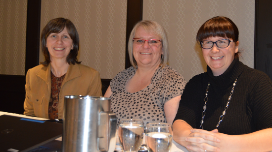 NHPC CEO Kelly Sloan with MTAA and RMTA Executive Directors Christy Pritchard and Pamela Bernard