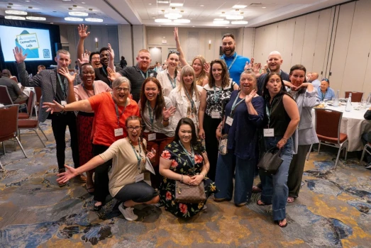NHPC Board and staff at 2025 Connections Cafe in Edmonton.