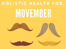 Holistic Health for Movember poster