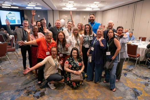 NHPC Staff and Board of Directors at Connections Cafe