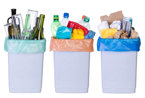 colour-coded recycling