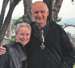 Walter Issac and his wife Diane