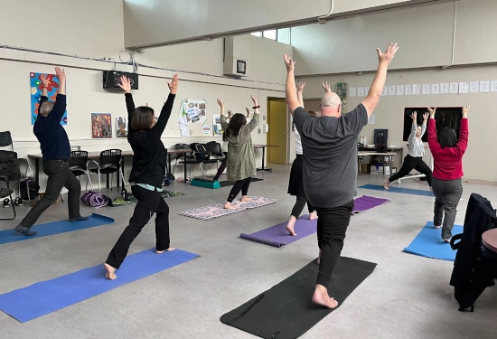 NHPC Wellness Break Yoga Session